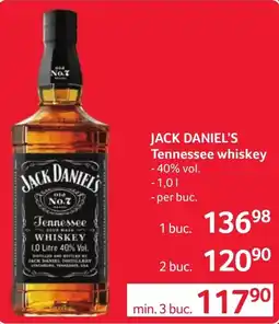Selgros Jack Daniel's tennessee whiskey Ofertă