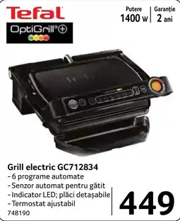 Selgros Tefal grill electric gc712834 Ofertă