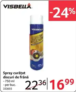 Selgros Visbella spray curățat discuri de frână Ofertă