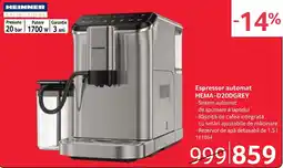 Selgros Heinner espressor automat hema-d20dgrey Ofertă