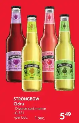 Selgros Strongbow Cidru Ofertă