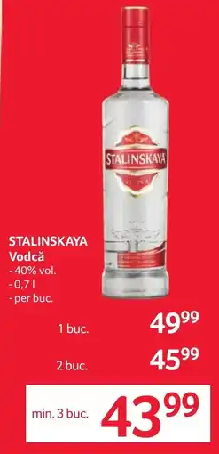 Selgros Stalinskaya Vodca Ofertă