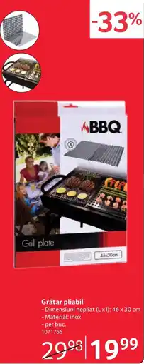Selgros BBQ Grill plate Ofertă