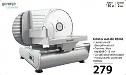 Selgros gorenje feliator metalic r506e Ofertă