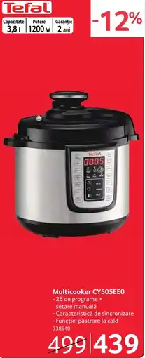 Selgros Tefal Multicooker CY505EE0 Ofertă
