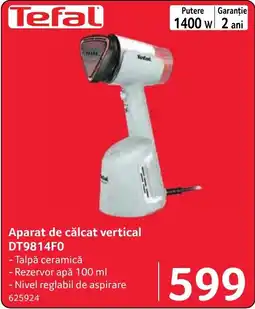 Selgros Tefal aparat de călcat vertical DT9814F0 Ofertă