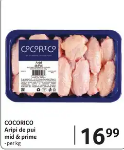 Selgros Cocorico aripi de pui mid & prime Ofertă