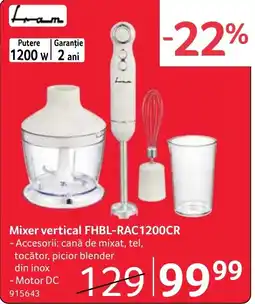 Selgros fram mixer vertical fhbl-rac1200cr Ofertă