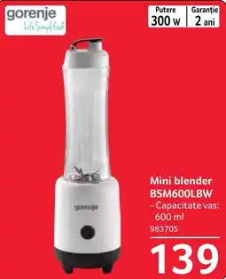 Selgros gorenje mini blender Ofertă