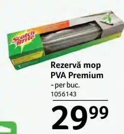 Selgros Scotch-Brite rezervă mop PVA Premium Ofertă