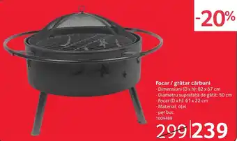 Focar / grătar cărbuni