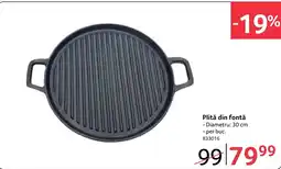 Selgros Plită din fontă Ofertă