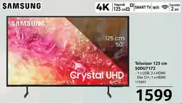 Selgros Samsung televizor 125 cm 50DU7172 Ofertă