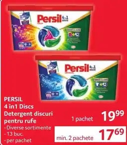 Selgros Persil 4 în1 Discs Detergent discuri pentru rufe Ofertă