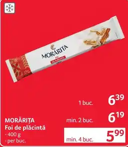 Selgros Morărița Foi de plăcintă Ofertă