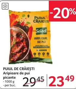 Selgros Puiul de Craiesti aripioare de pui picante Ofertă