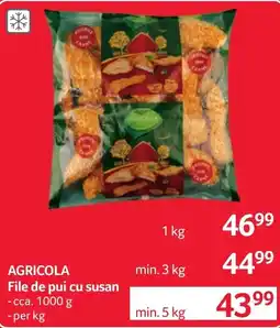Selgros Agricola file de pui cu susan Ofertă