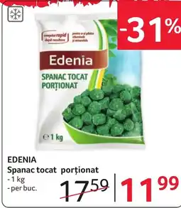 Selgros Edenia spanac tocat porționat Ofertă