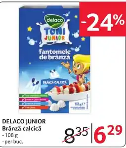 Selgros Delaco Junior Brânză calcică Ofertă
