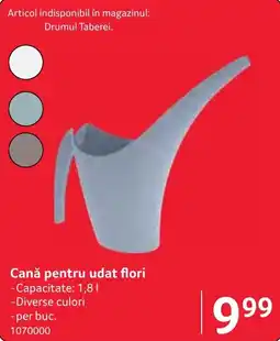 Selgros Cană pentru udat flori Ofertă