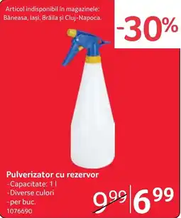 Selgros Pulverizator cu rezervor Ofertă