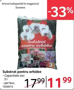 Selgros Pikok substrat pentru orchidee Ofertă