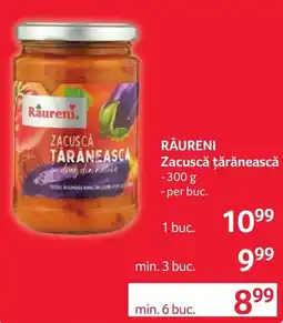 Selgros Raureni zacusca taraneasca Ofertă