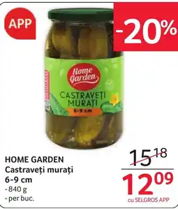 Selgros Home Garden castraveți murați Ofertă