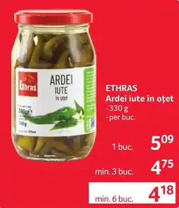 Selgros Ethrascardei iute în oțet Ofertă