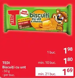 Selgros Tedi biscuiti cu unt Ofertă