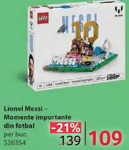 Selgros Lego Lionel Messi - momente importante din fotbal Ofertă