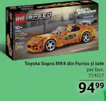 Lego toyota supra mk4 din furios si iute