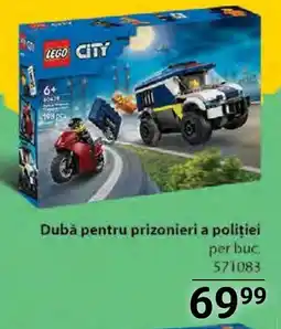 Selgros lego city dubă pentru prizonieri a poliției Ofertă