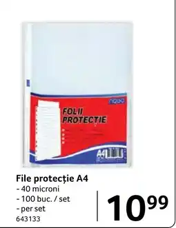 Selgros NQ20 folii protectie a4 Ofertă