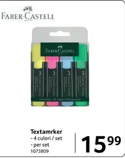 Selgros Faber-Castell textamrker Ofertă