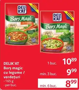 Selgros Delik'at borș magic cu legume / verdețuri Ofertă