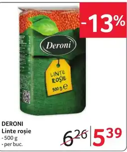 Selgros Deroni Linte roșie Ofertă