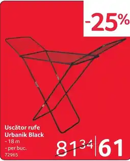 Selgros Urbanik Black Uscător rufe Ofertă