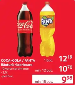 Selgros Coca-Cola / Fanta Ofertă