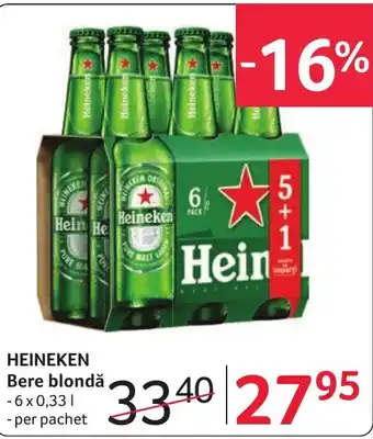 Heineken Bere blondă