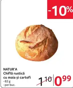 Selgros Natur'a chiflă rustică cu maia și cartofi Ofertă