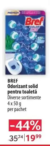 Selgros Bref Odorizant solid pentru toaletă Ofertă