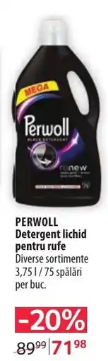 Selgros Perwoll detergent lichid pentru rufe Ofertă