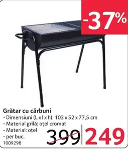 Selgros Grătar cu cărbuni Ofertă