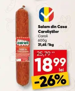 PROFI Salam din Casa Caroliștilor Ofertă