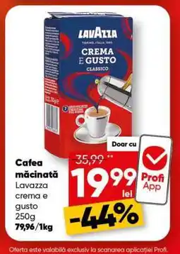 PROFI Cafea măcinată Lavazza crema e gusto Ofertă