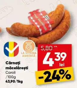 PROFI Cârnați măcelărești Caroli Ofertă
