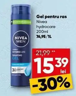 PROFI Nivea Hydrocare Shaving Gel Ofertă