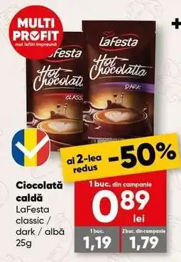 PROFI Ciocolată caldă LaFesta Ofertă