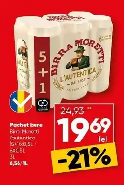 PROFI Birra Moretti l'autentica Ofertă
